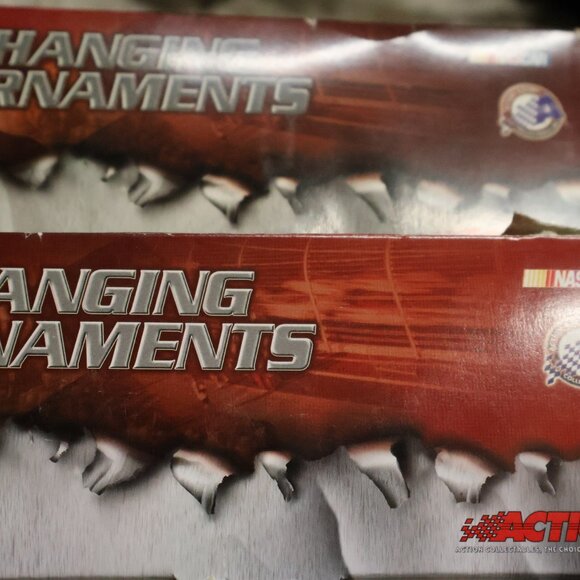 Nascar Action Hanging Christmas 10 Ornaments #24 Jeff Gordon #9 Kasey Kahne IOB - Picture 12 of 14